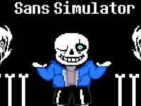 Playing as Sans!  Sans Simulator 